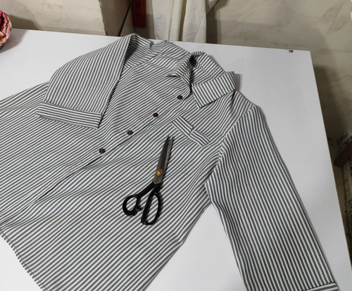 پارچه تترون راه راه و با کیفیت